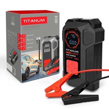 Пускозарядний пристрій 4в1 TITANUM JSQ18 2000A 10000mAh TA-JSQ18 фото